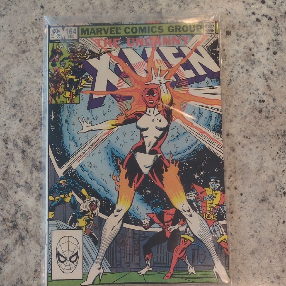 Uncanny X-Men #164 Marvel Comics 1st Binary Newsstand